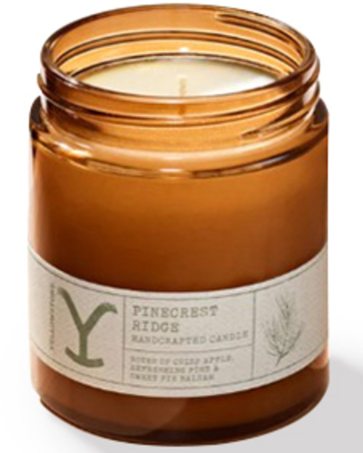 Tru Fragrances Men's Yellowstone Pinecrest Ridge Candle