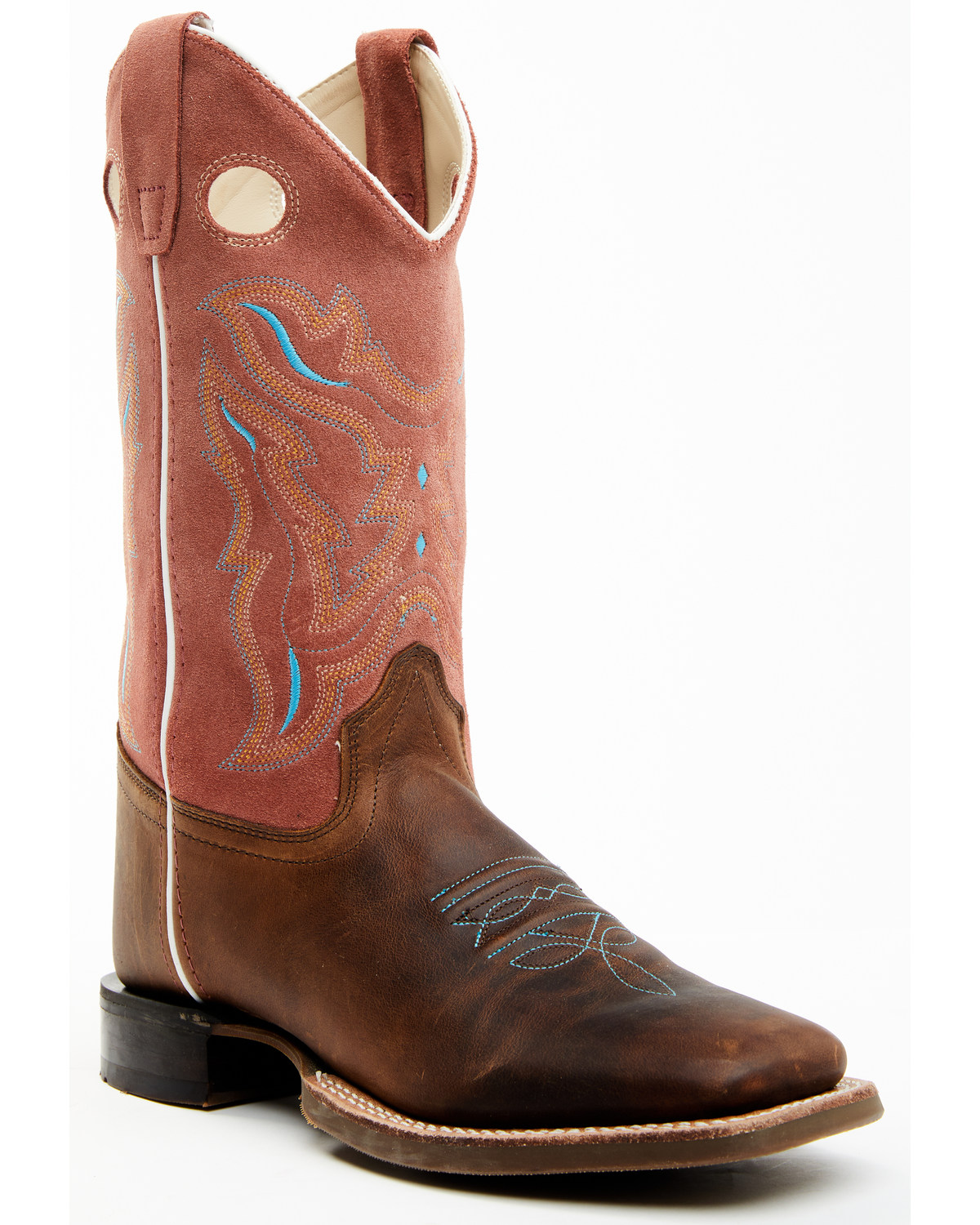 Cody James Boys' Inlay Western Boots - Broad Square Toe