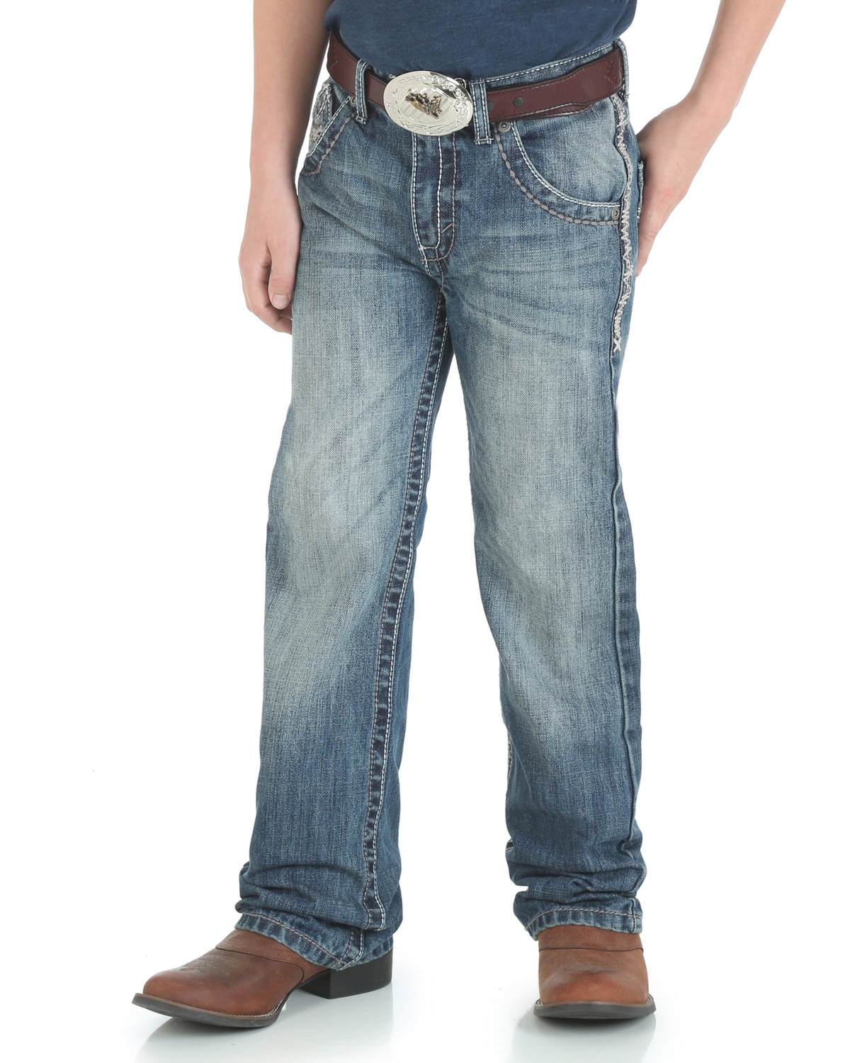 boys slim bootcut jeans