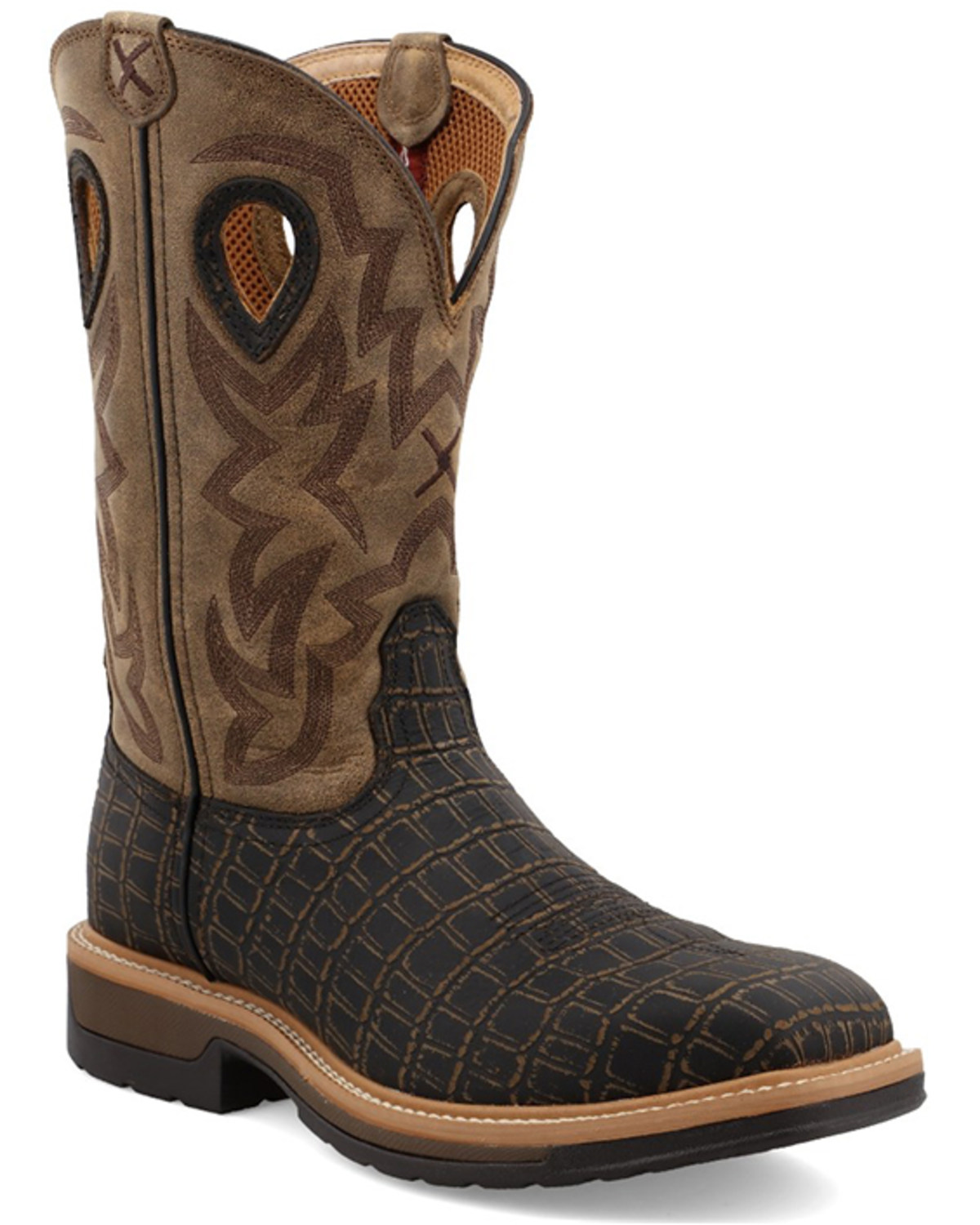 Twisted X Men's Lite Western Work Boots - Alloy Toe