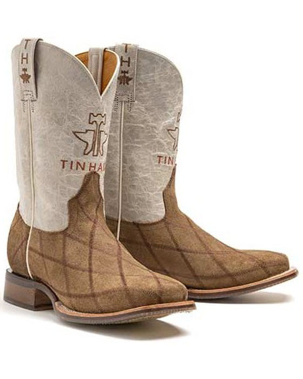 Tin Haul Men's Power Surge Western Boots - Broad Square Toe