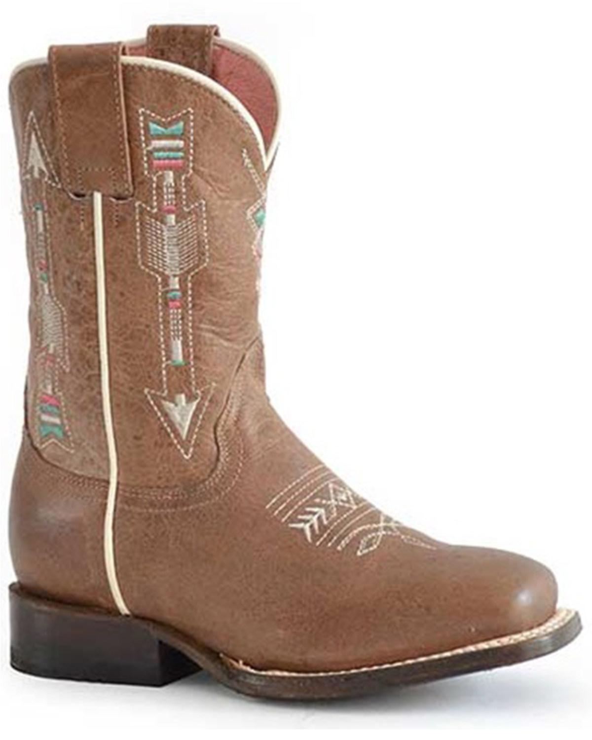 Roper Boys' Indian Arrows Western Boots - Square Toe