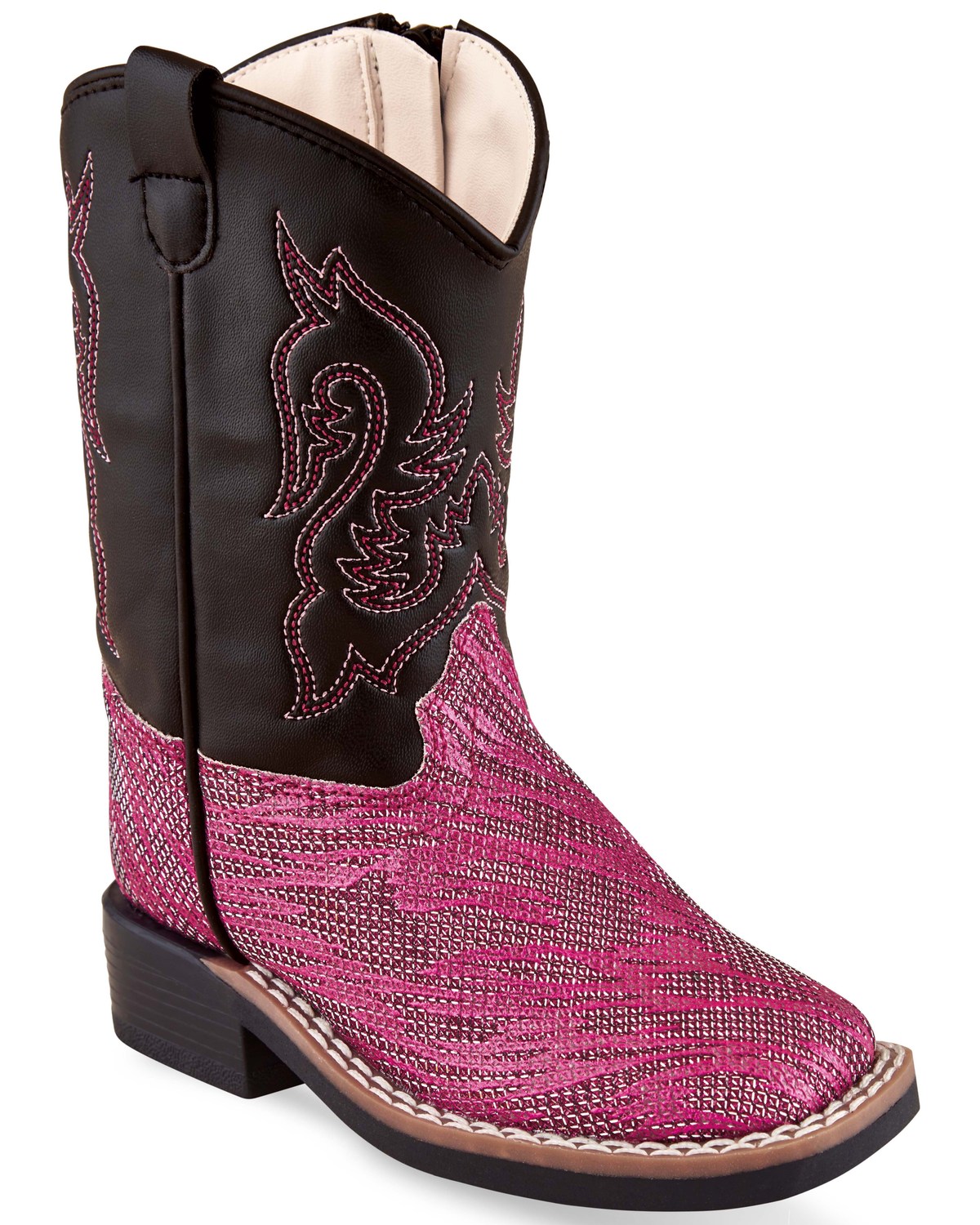 girls hot pink boots