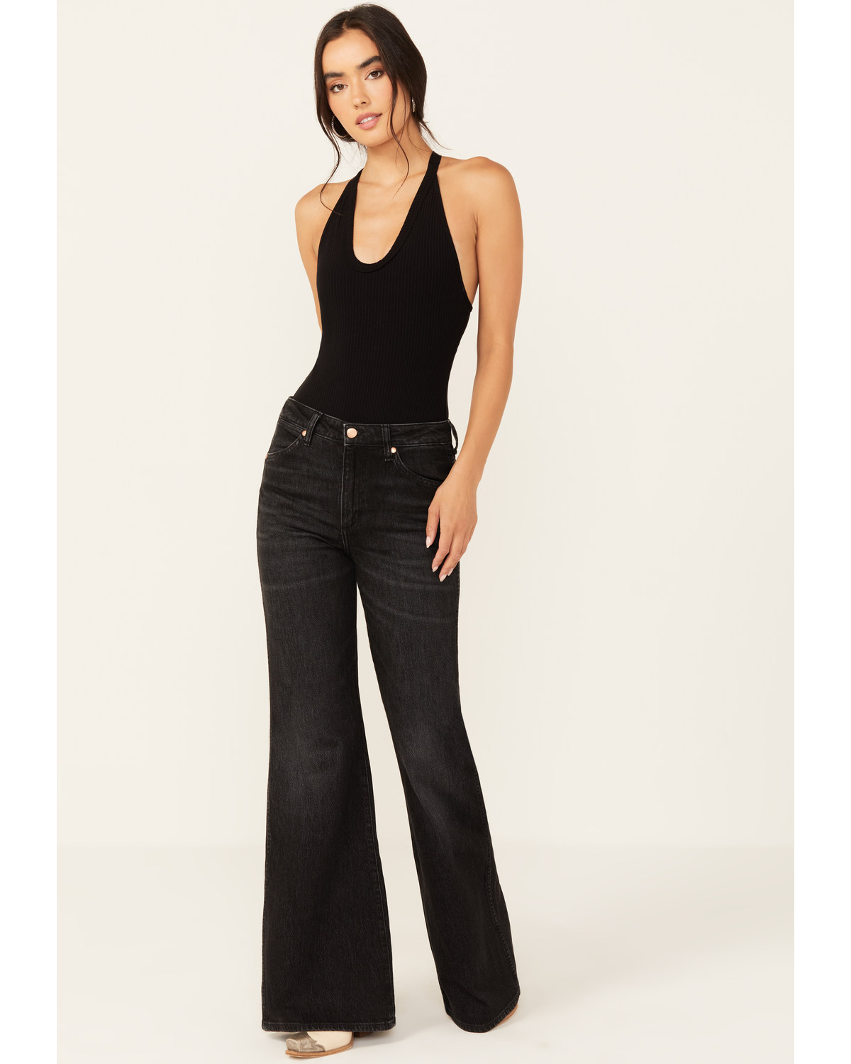 Wrangler Women's Wrangler® Fierce Flare Jean Black | The