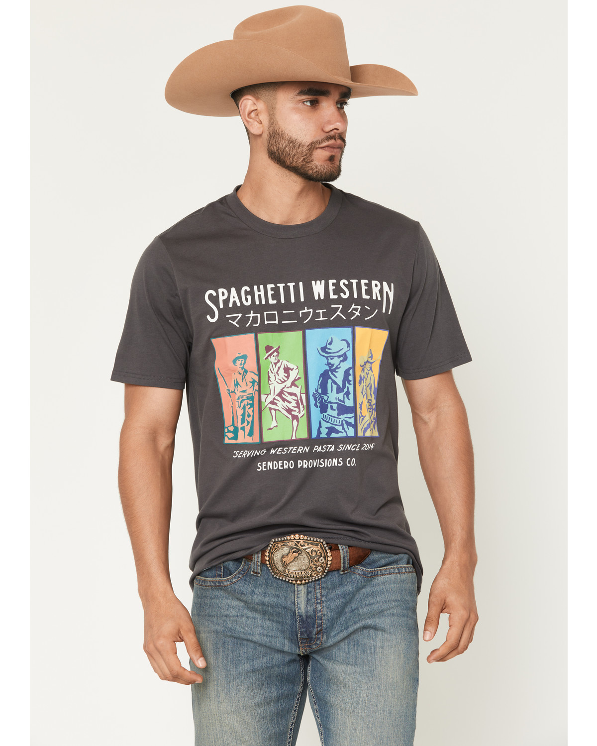 Sendero Provisions Men's Spaghetti Western Short Sleeve Graphic T-Shirt