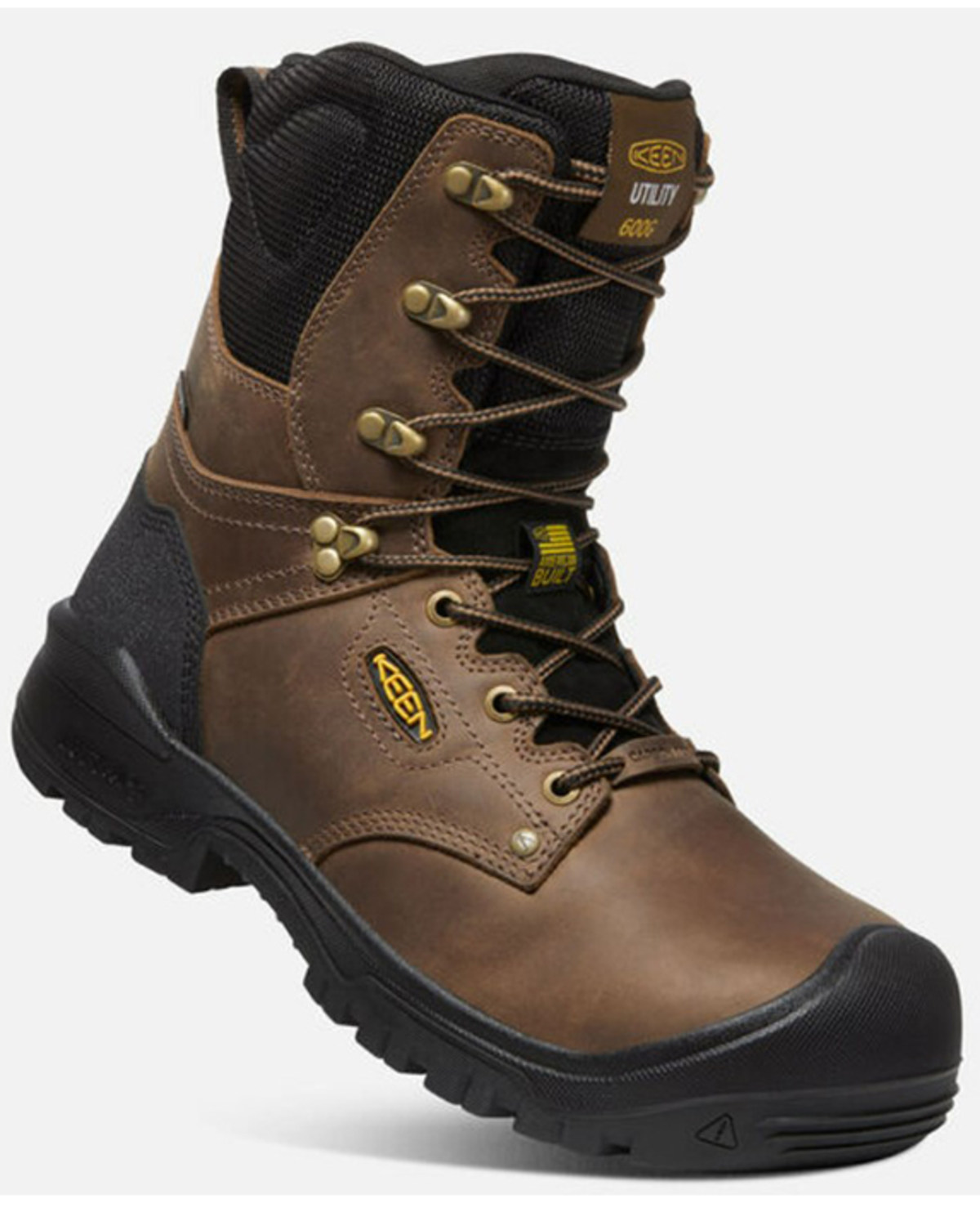 Keen Men's Independence 8" Waterproof Worker Hike Boots - Composite Toe