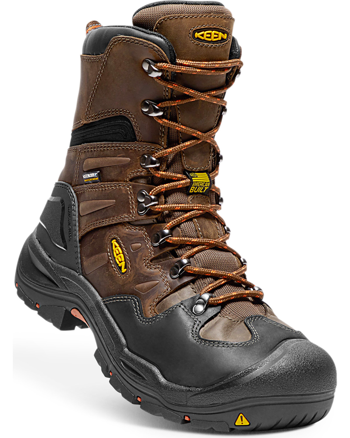 Keen Men's Coburg 8" Waterproof Boots - Steel Toe | Boot Barn