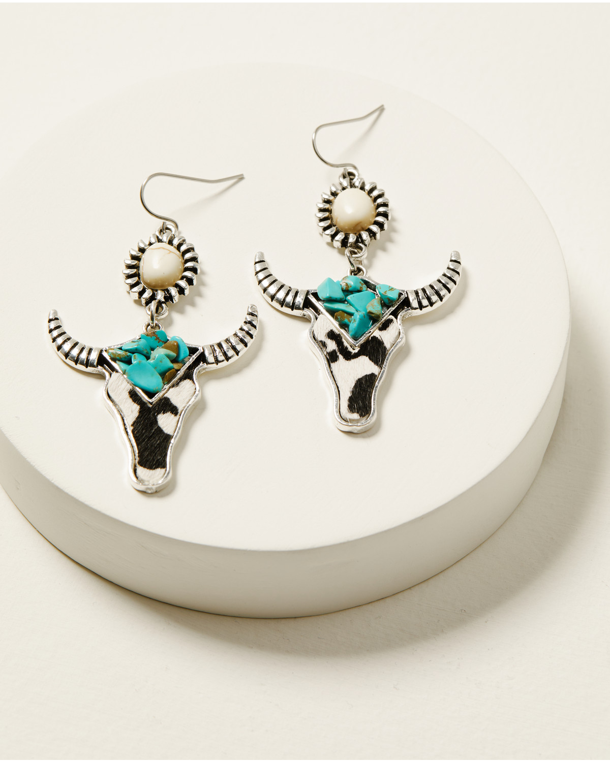 Shyanne Women's Steer Head Earrings