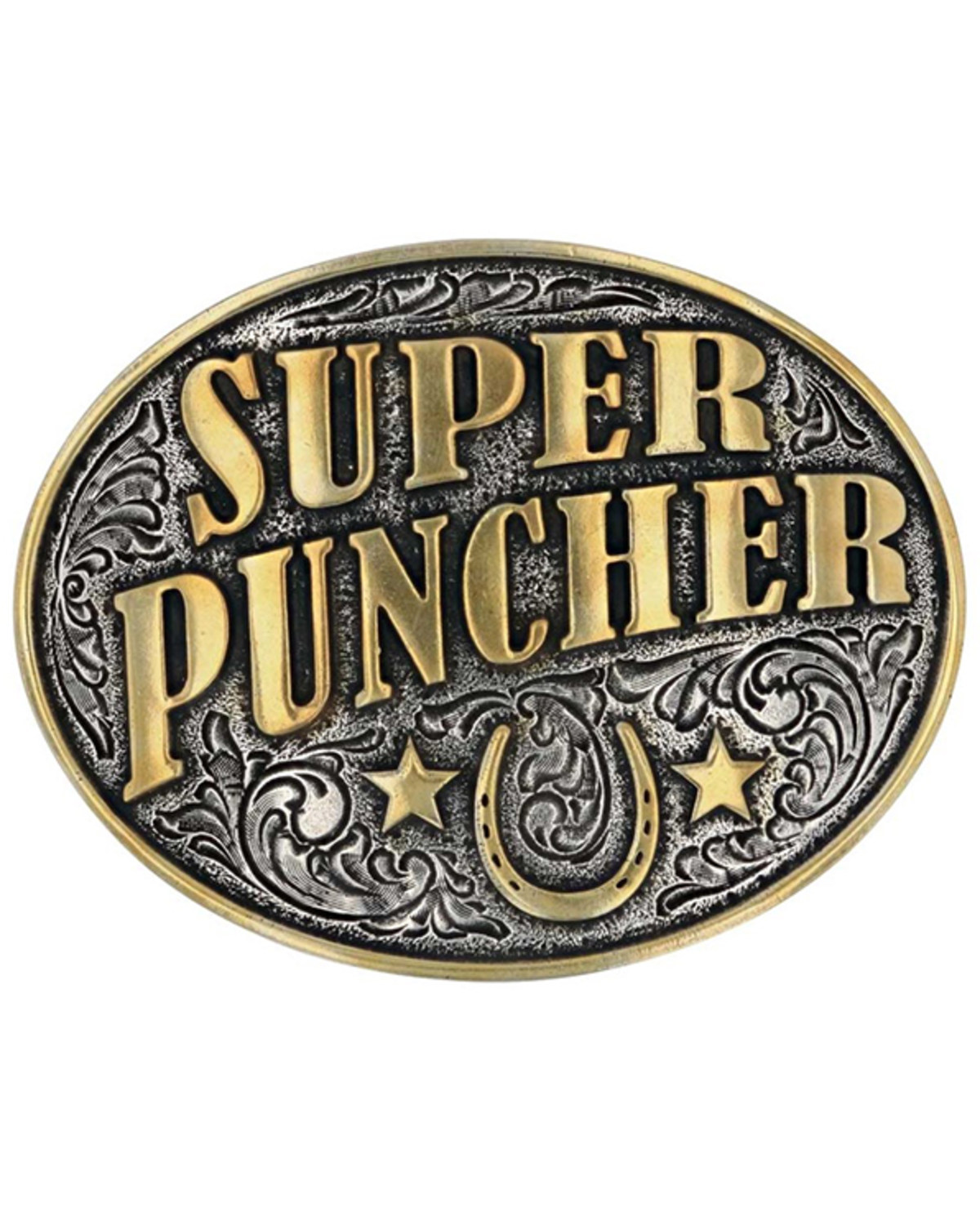 Montana Silversmiths Dale Brisby Super Puncher Attitude Belt Buckle