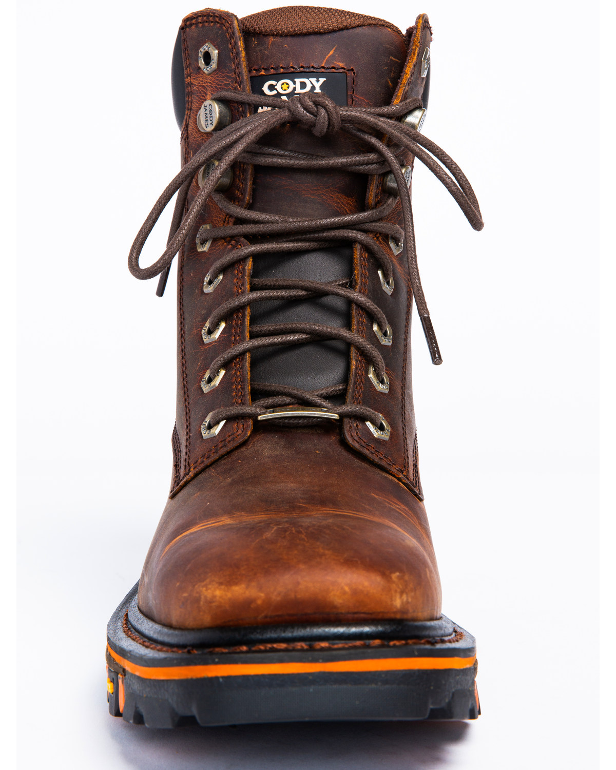 mens square toe work boot