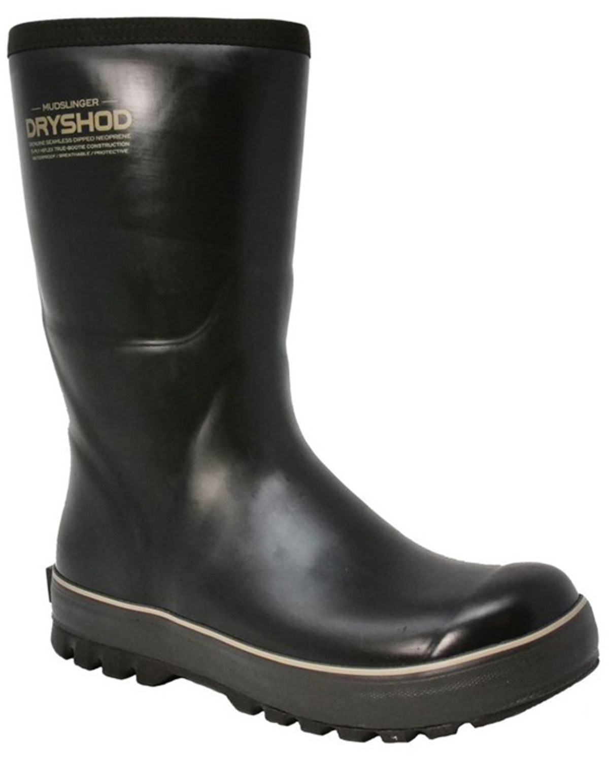 Dryshod Men's Mudslinger Non Marking Cool Clad Premium Rubber Farm Boots