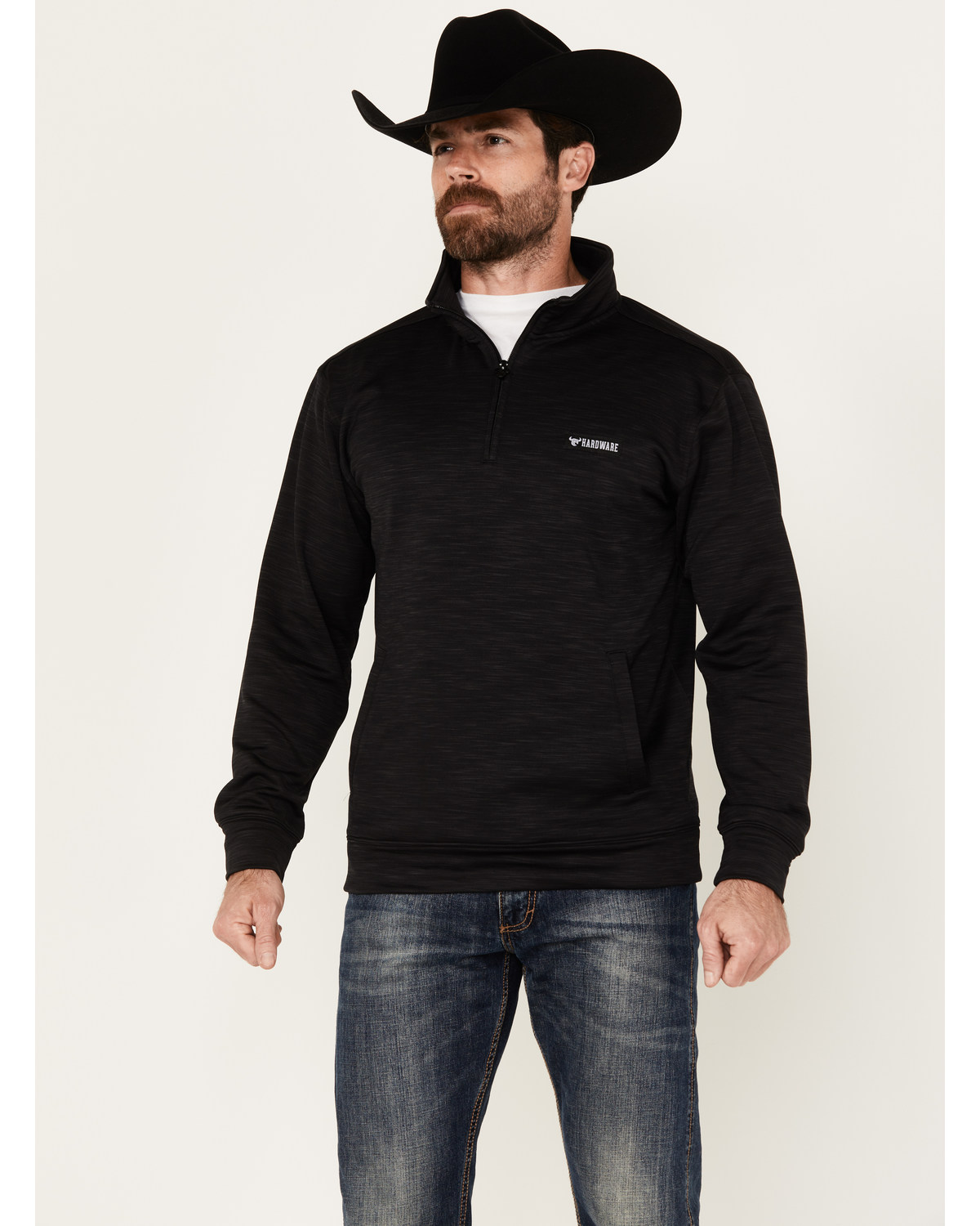 Cowboy Hardware Men's Cadet Stretch Zip Pullover