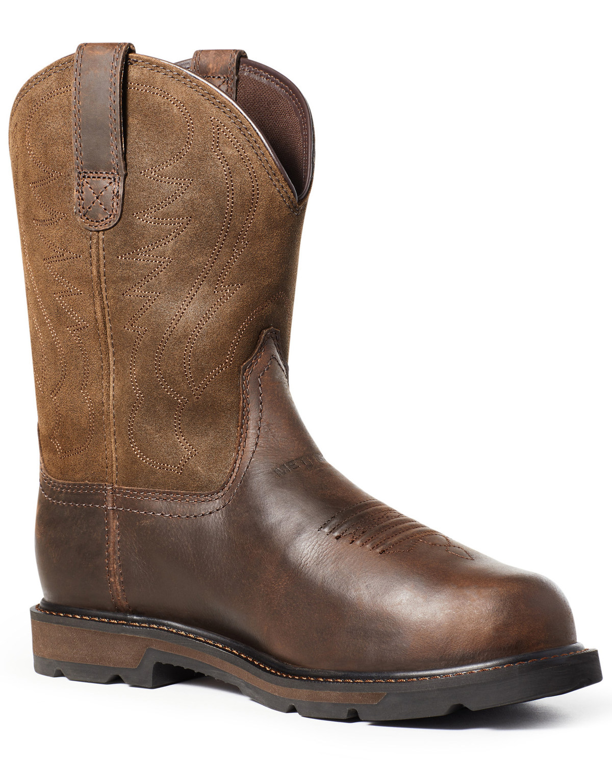 Ariat Men's Groundbreaker Met Guard Western Work Boots - Steel Toe