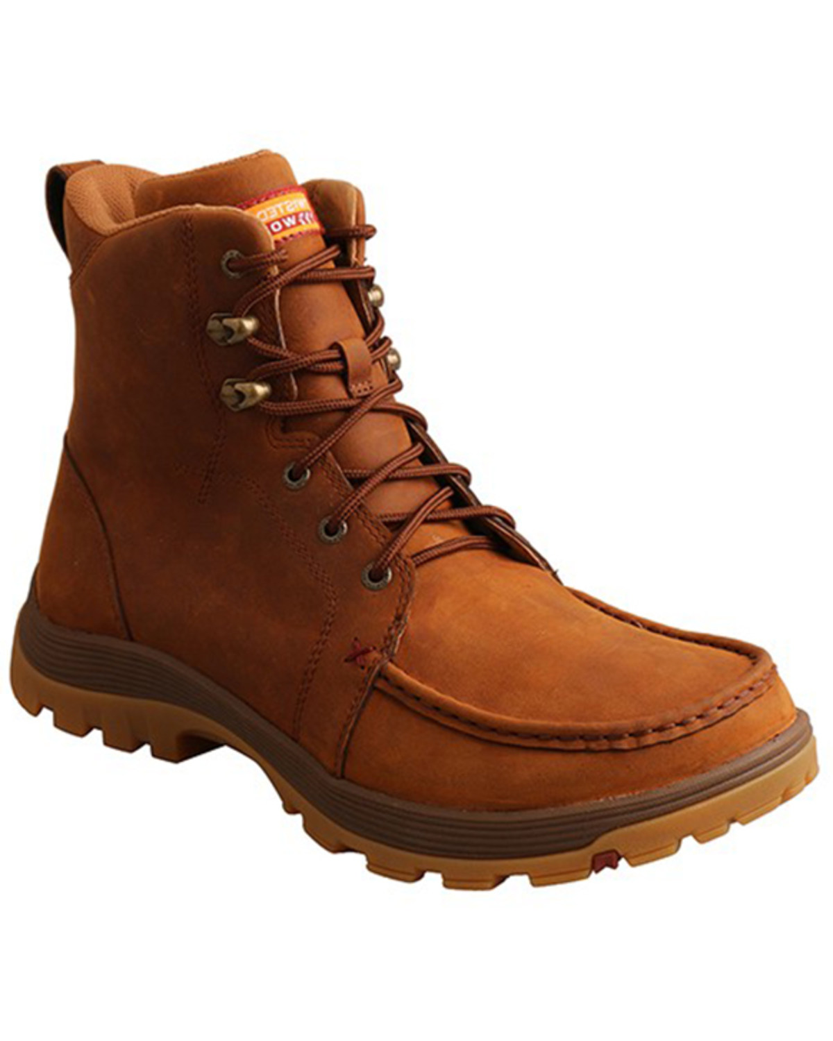 Twisted X Men's 6" Lace-Up Work Boots - Soft Toe