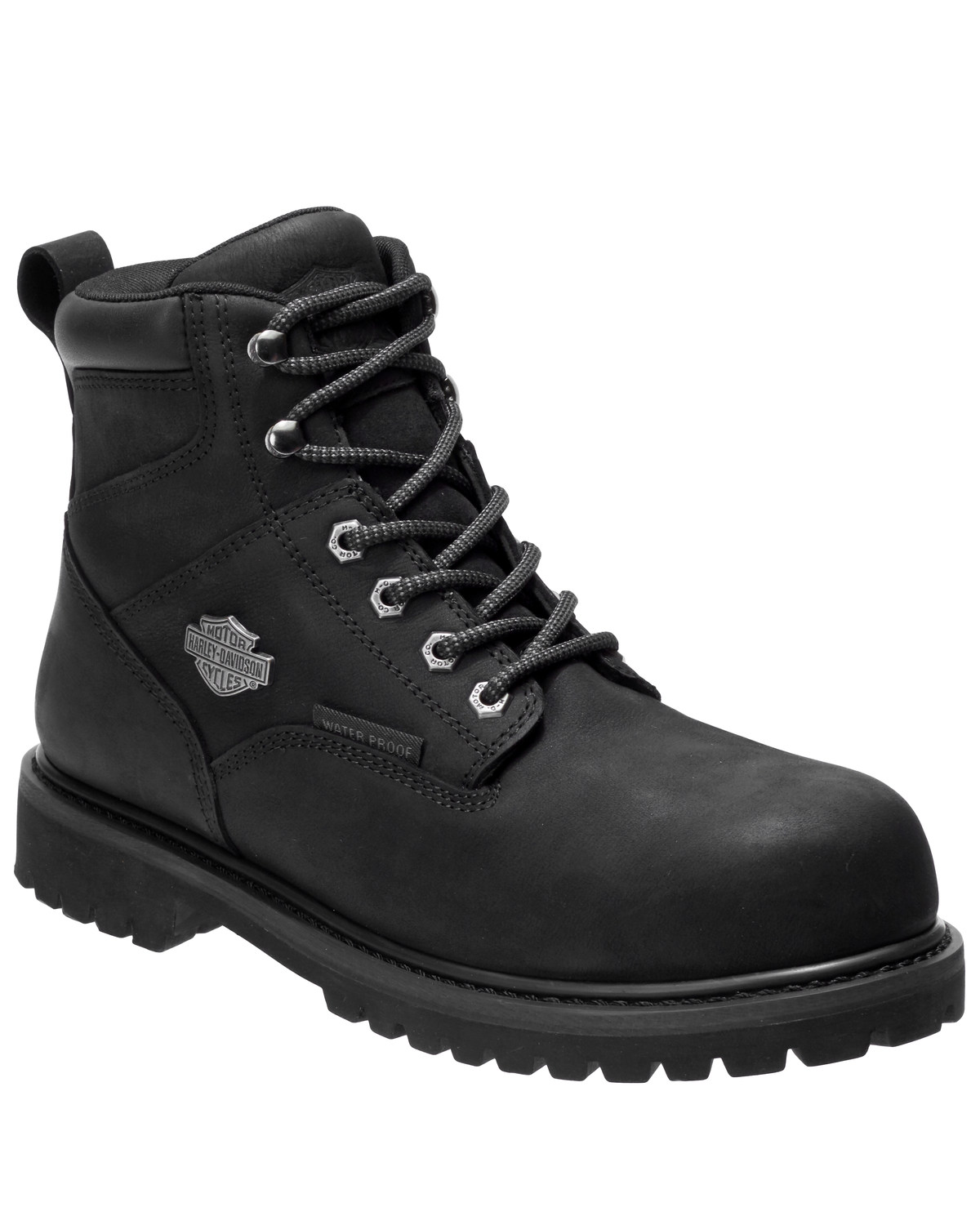 classic harley waterproof leather boots