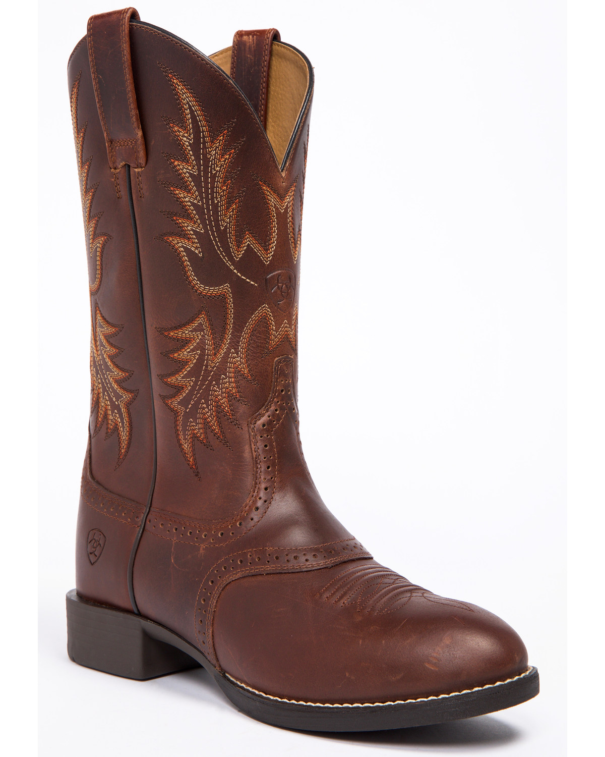 heritage stockman western boot