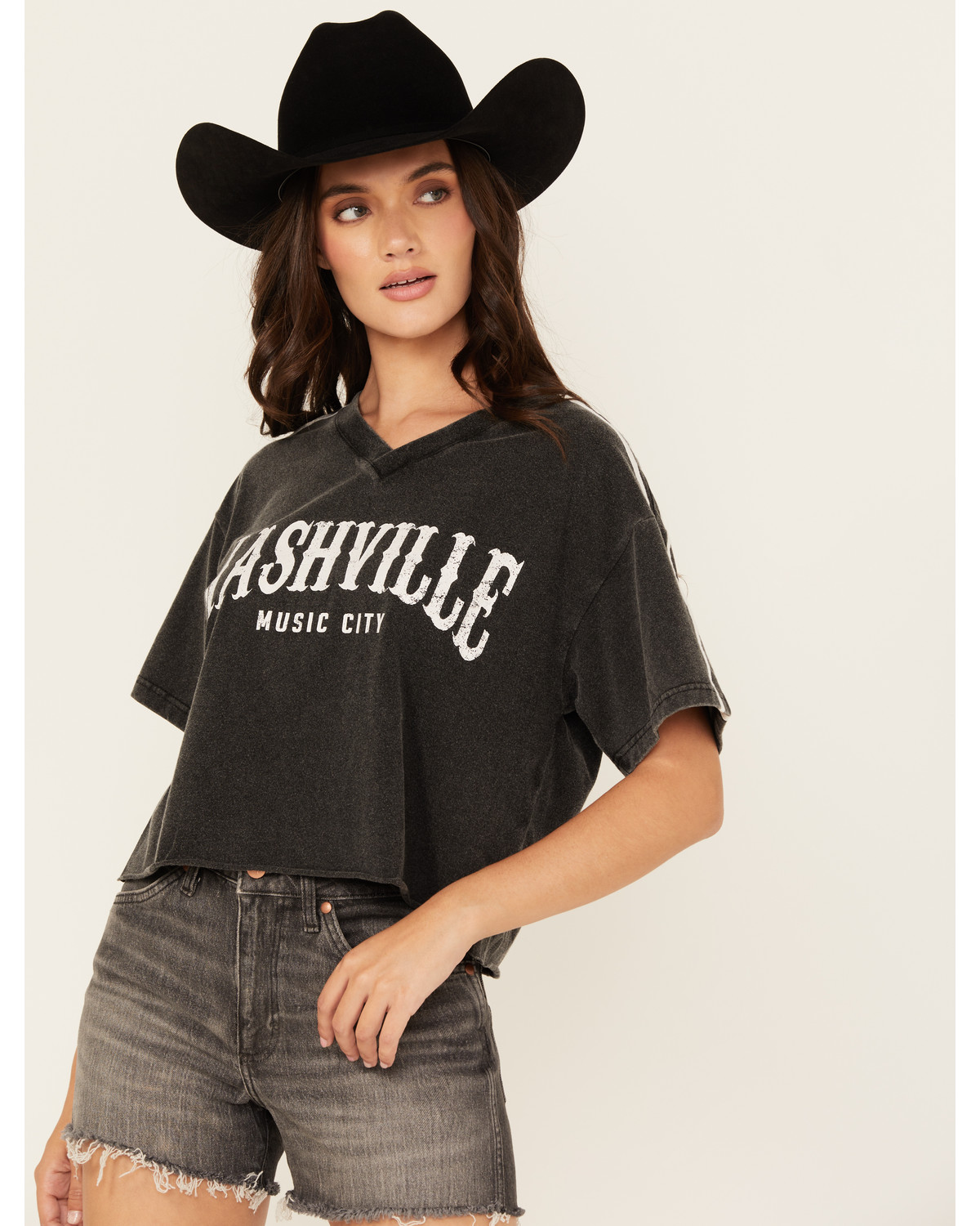 Youth Revolt Women's Nashville Varsity Short Sleeve Graphic Tee