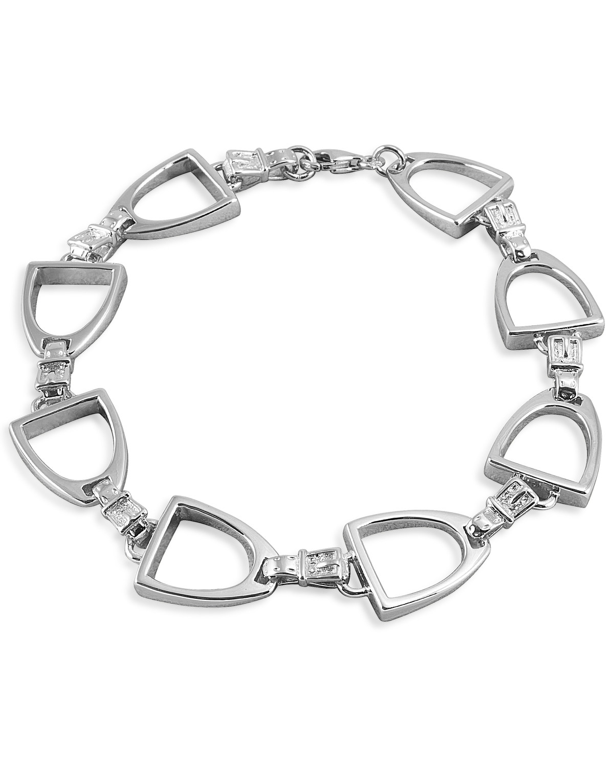Kelly Herd Women's Large English Stirrup Bracelet