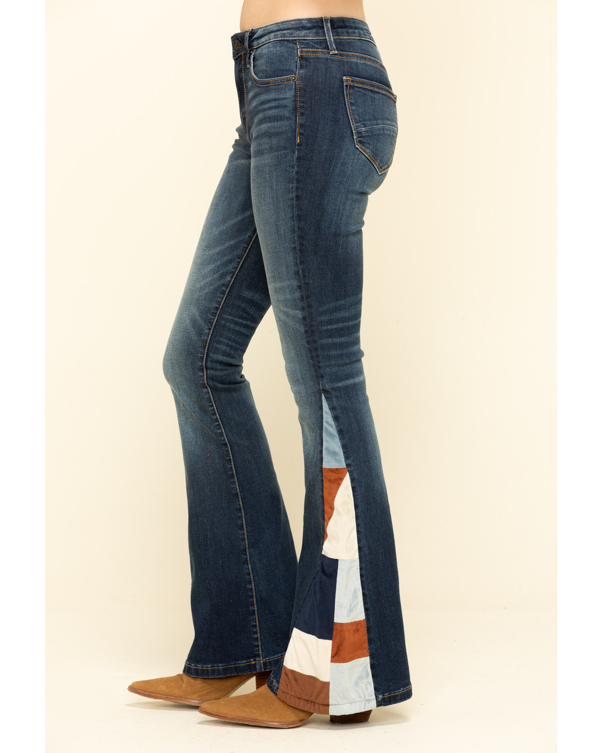 driftwood flare jeans