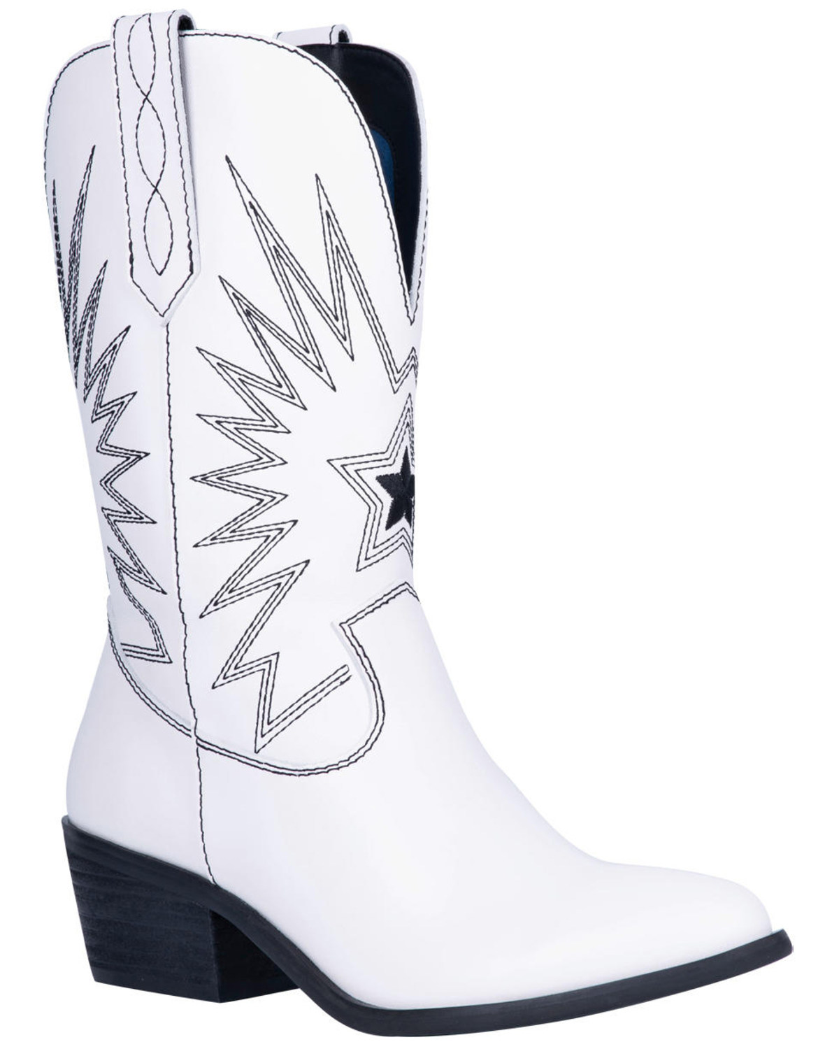 Dingo Women's White Rockstar Western 