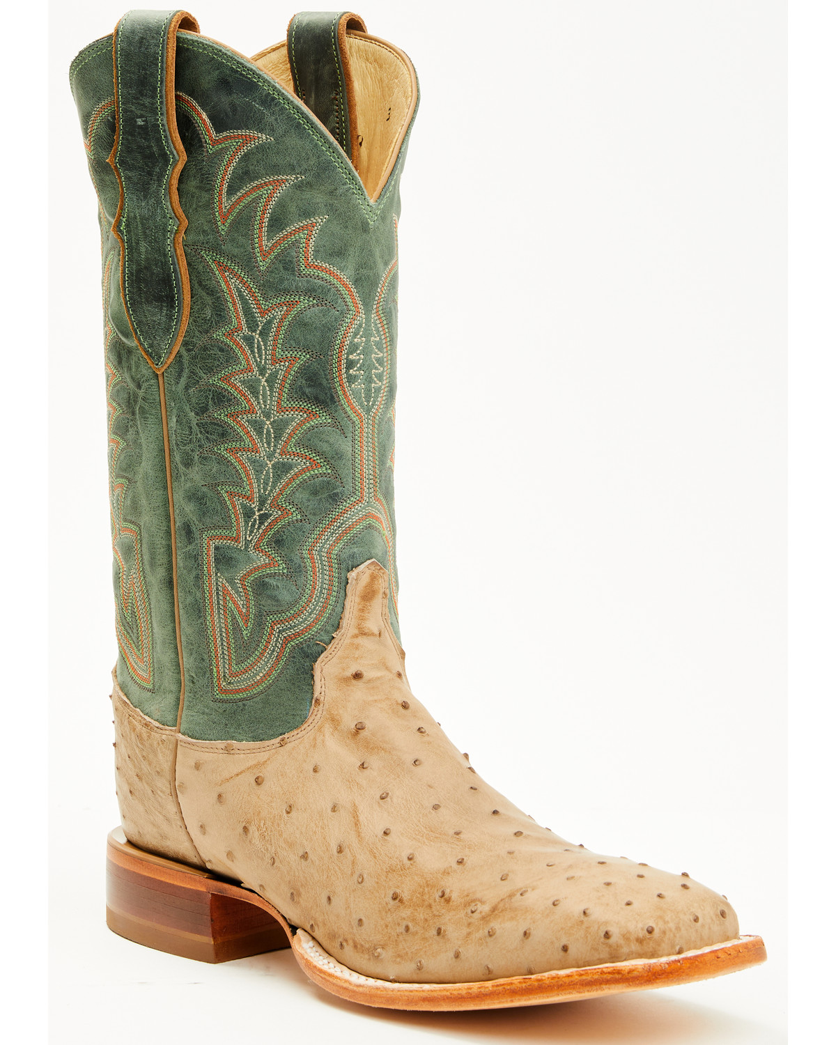 Tony lama full quill ostrich boots square toe outlet