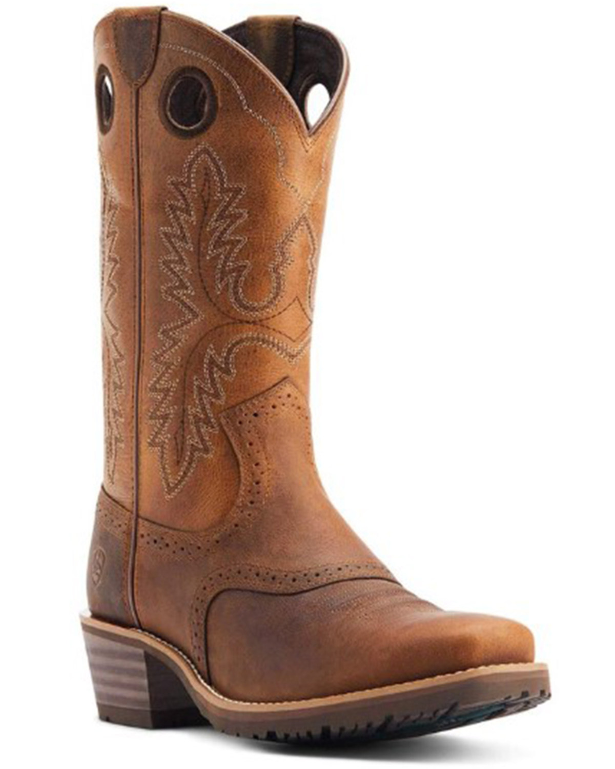Ariat Men's Hybrid Roughstock Western Performance Boots - Square Toe