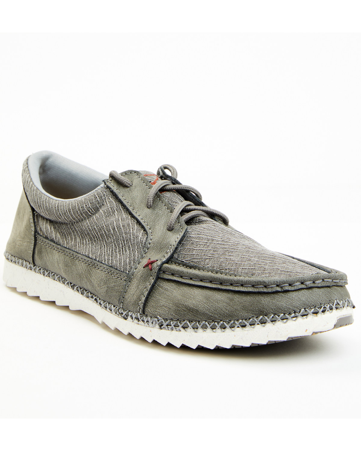 Twisted X Men's Zero Gray Slip-On Casual Driving Moc