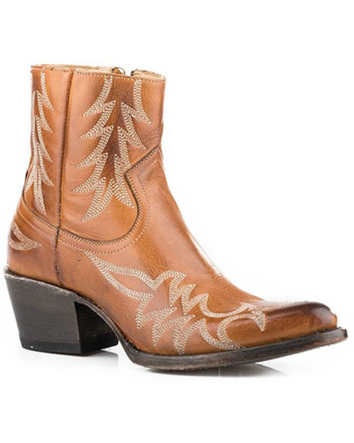 Stetson Women's Gianna Western Booties - Pointed Toe