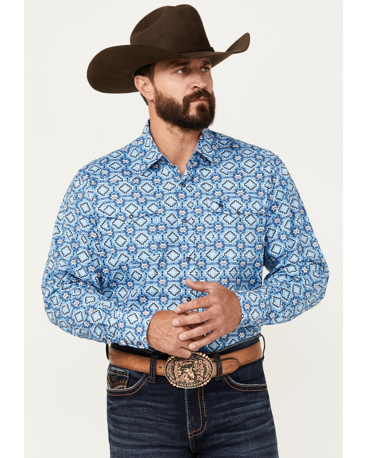 Southwestern clothing style top
