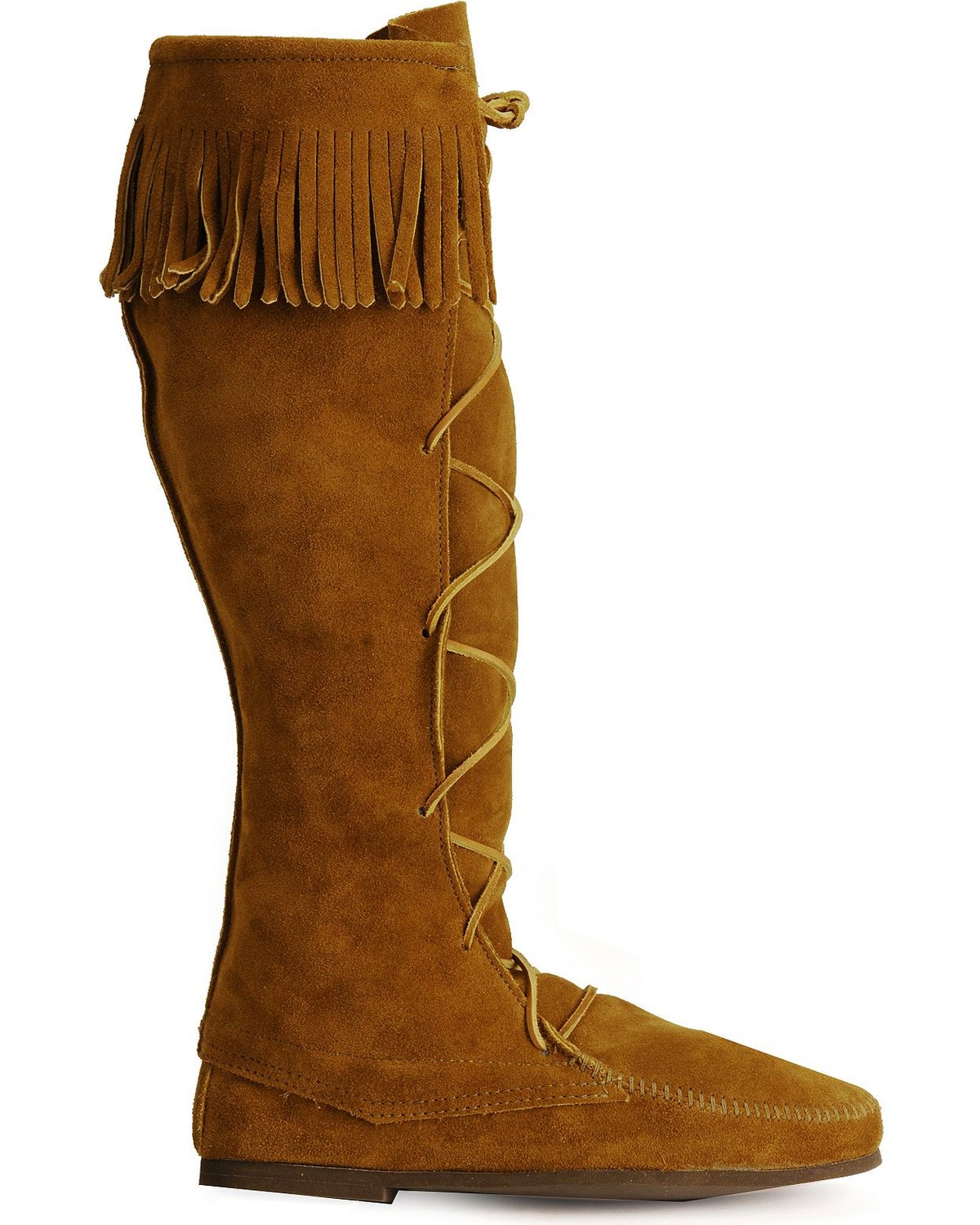 tall lace up suede boots