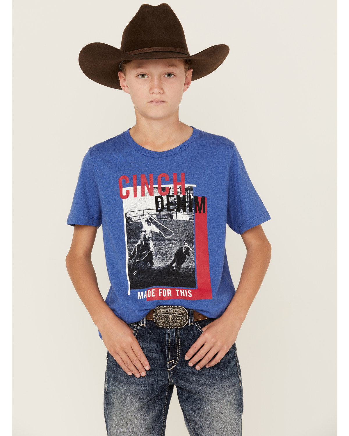 Cinch Boys' Made For This Short Sleeve Graphic T-Shirt