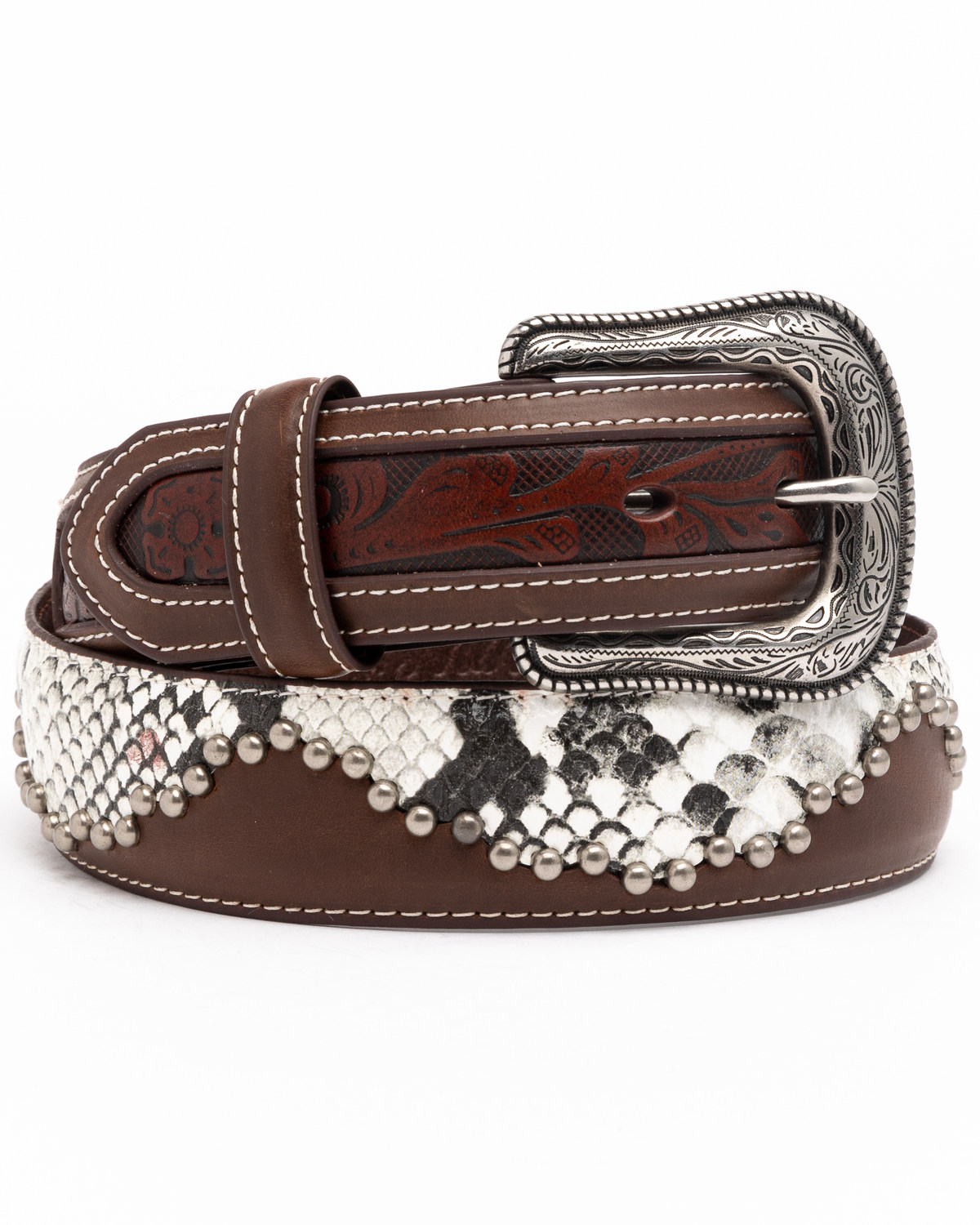 Brown snake belt Clearance