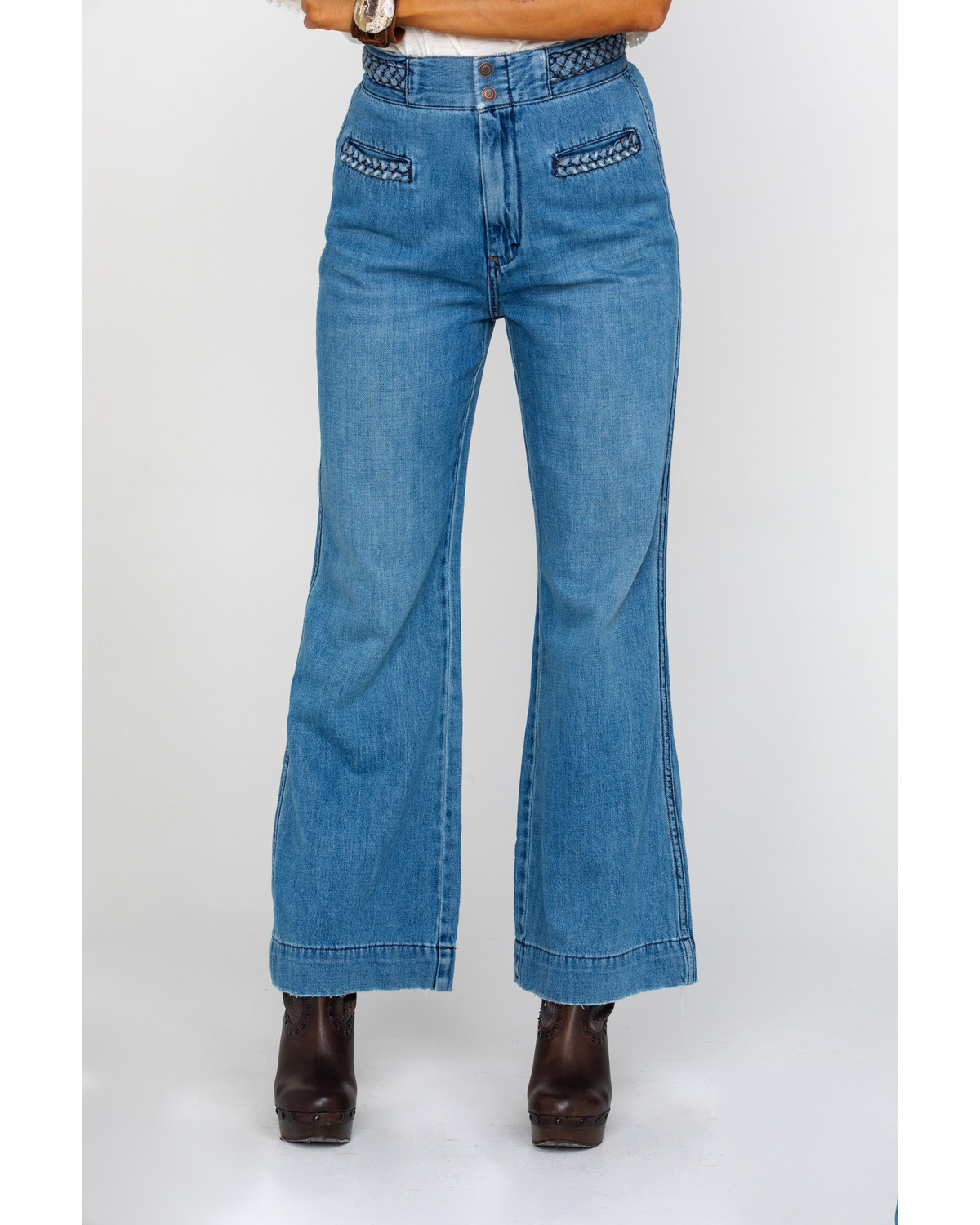 Free People Women's Seasons The Sun Jeans