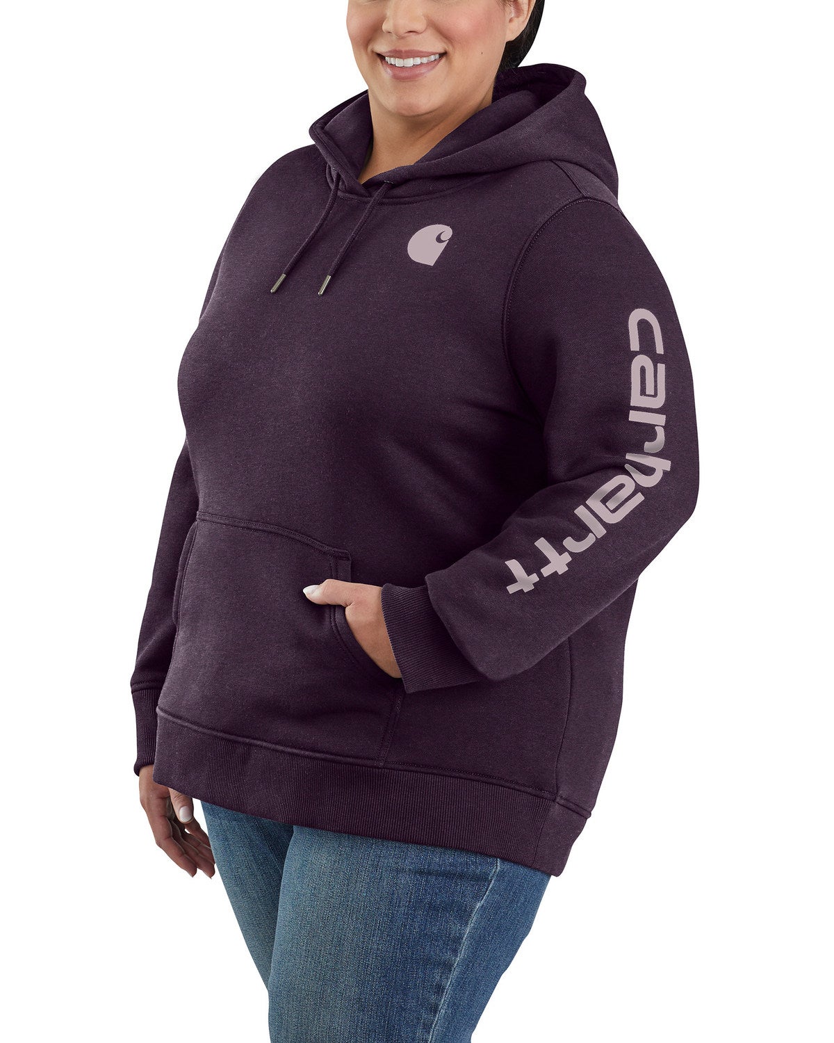 Carhartt Women's Grey Relaxed Midweight 