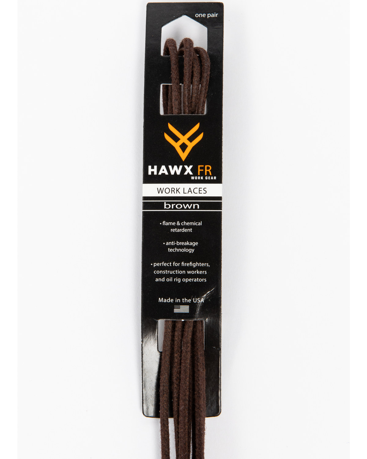 Hawx Men's Brown Kevlar 84" Laces