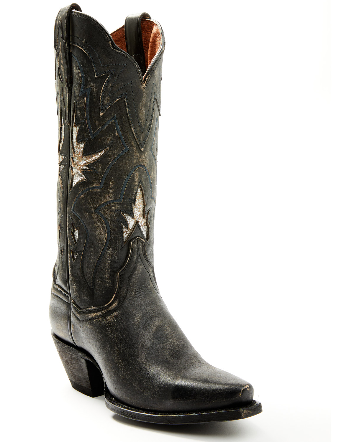 Dan Post Women's Strut Inlay Western Boots - Snip Toe