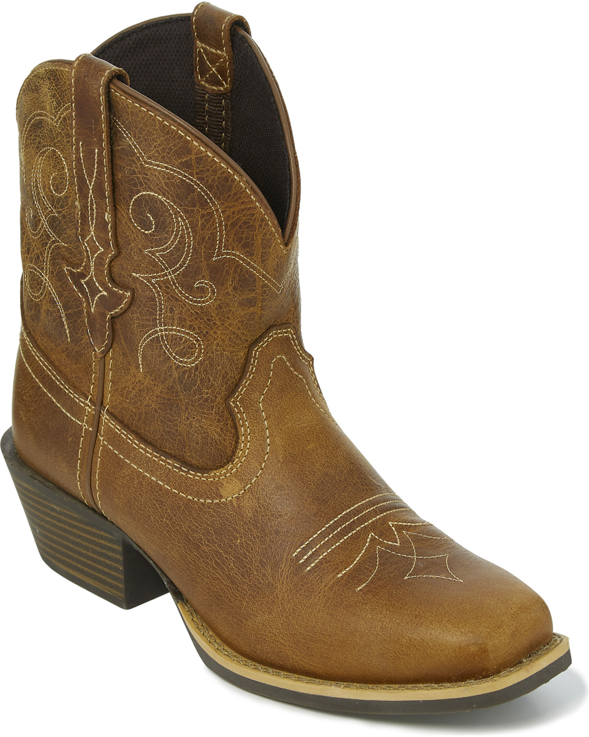 justin gypsy women's square toe western boots