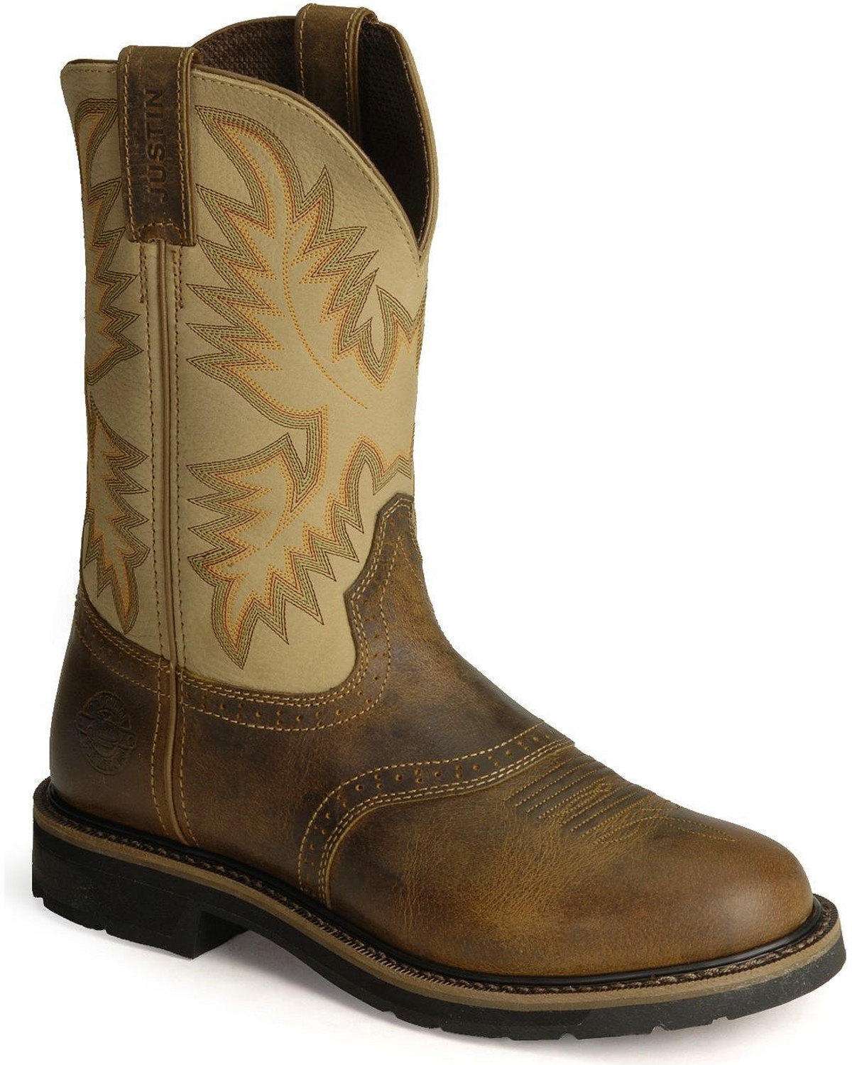 Justin Men&#39;s Soft Toe Work Boots | Boot Barn