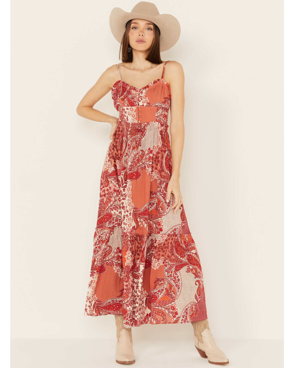 Bila77 Women's Ludlow Print Maxi Dress