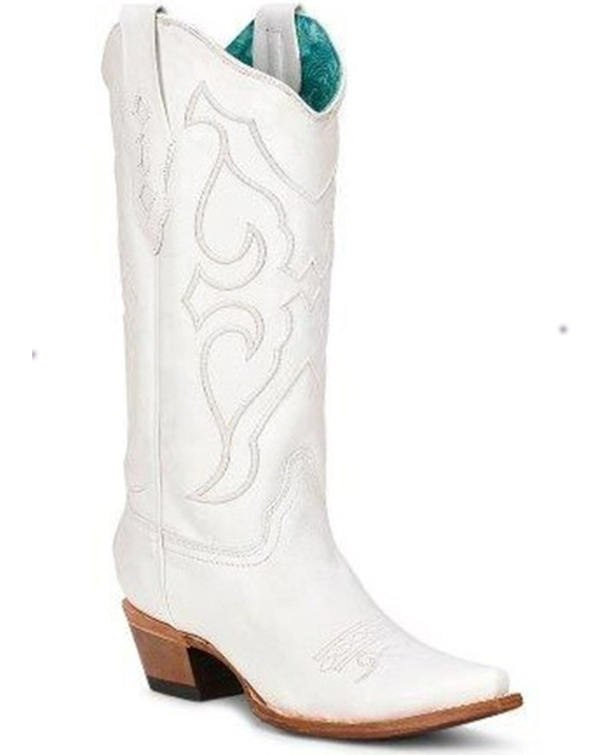 Corral Women's Embroidered Tall Western Boots - Snip Toe