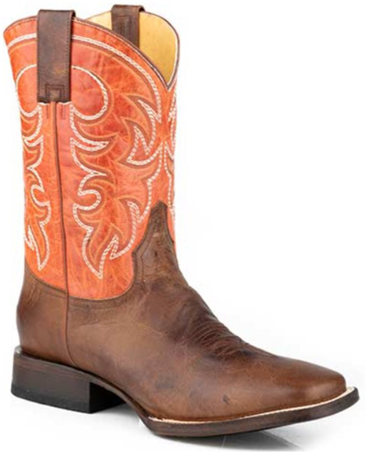 Roper Men's Rowdy Performance Western Boots - Broad Square Toe