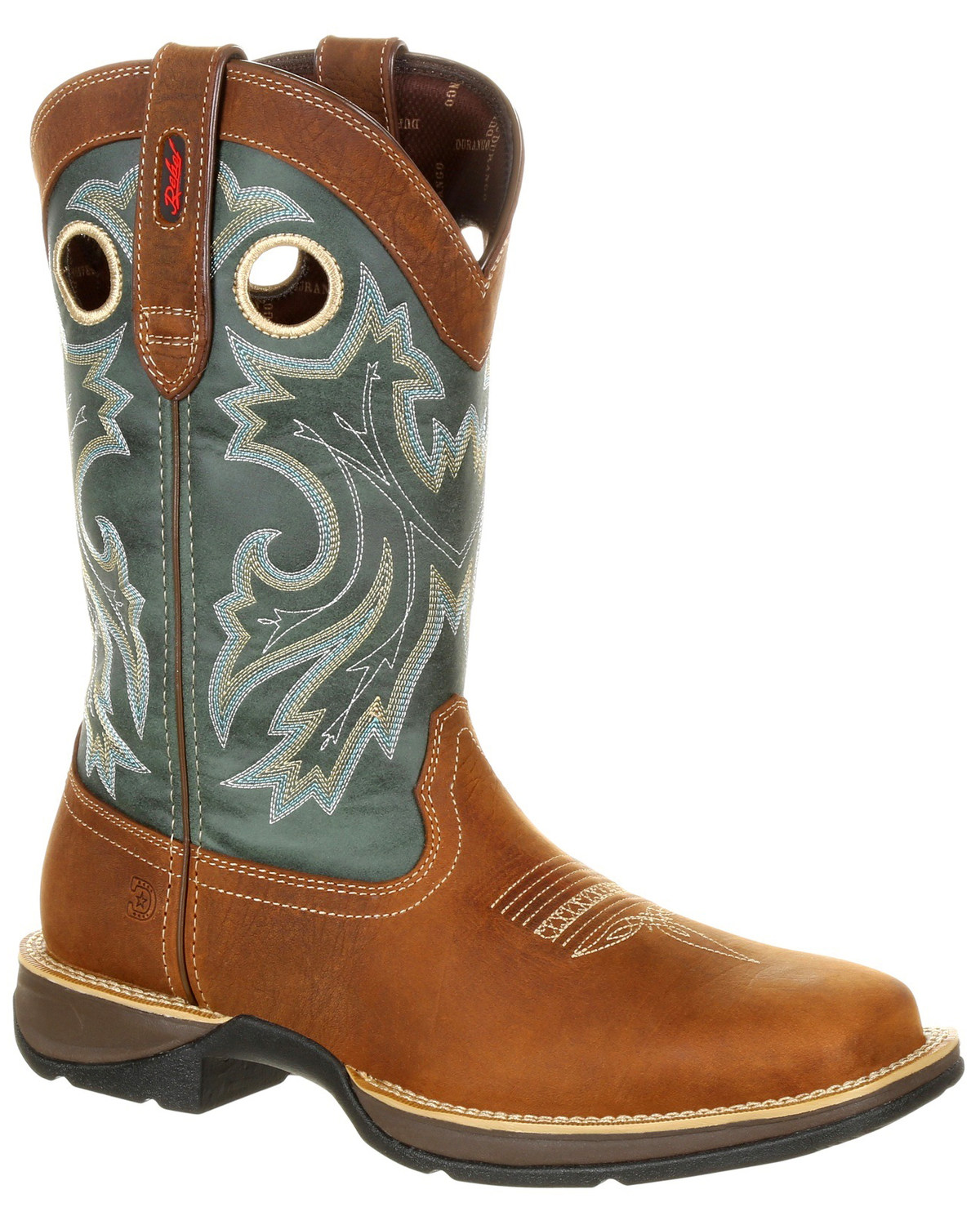 Durango Men's Rebel Pull On Western Boots - Broad Square Toe