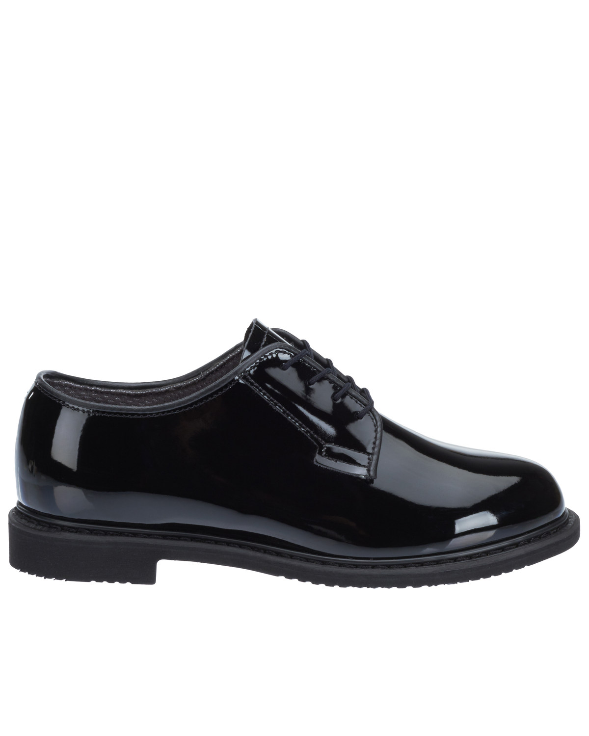 bates lites black high gloss oxford
