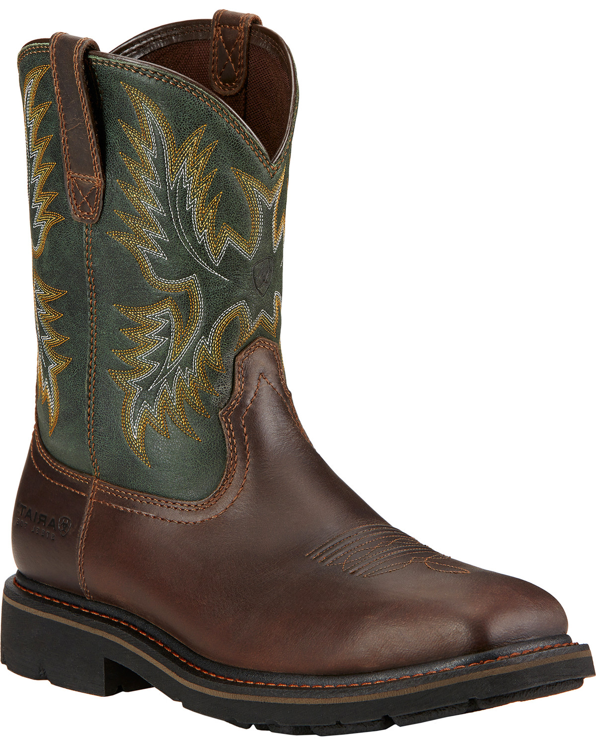 ariat square steel toe boots