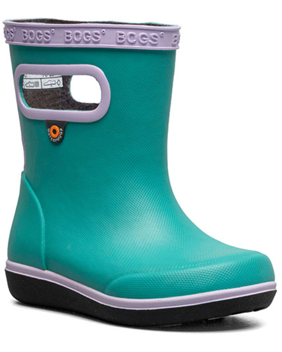 Bogs Boys' Skipper II Solid Rainboots