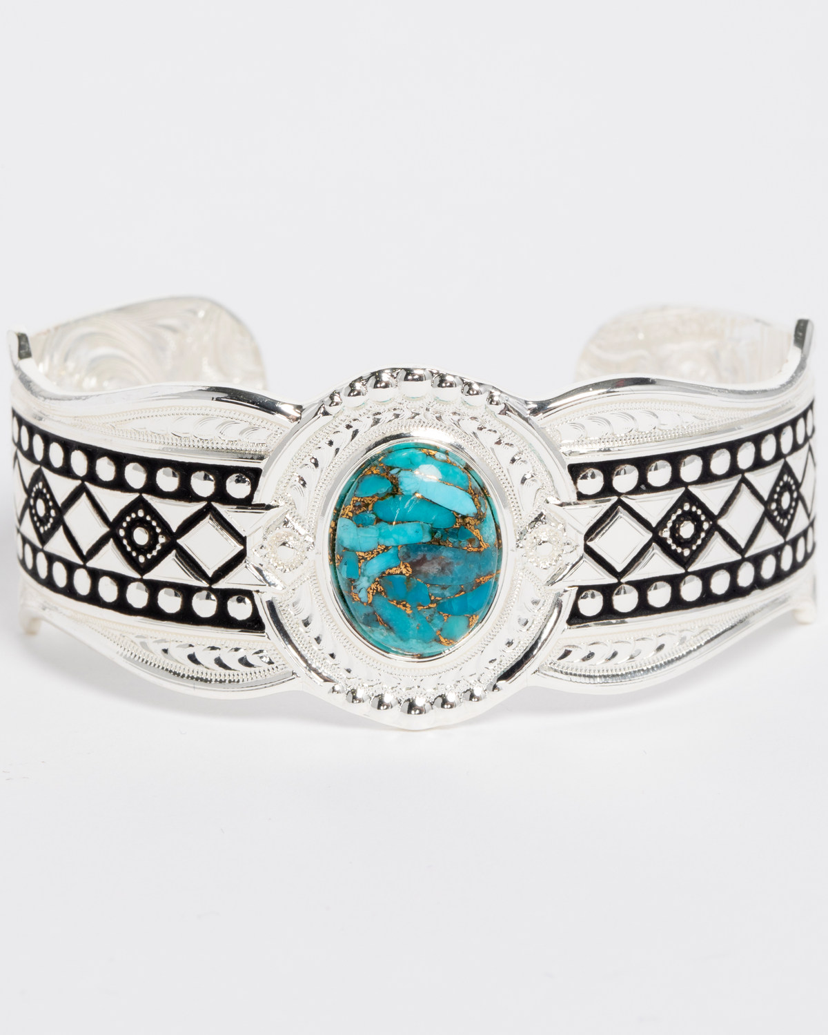 Montana Silversmiths Women's Phases of the World Cuff Bracelet