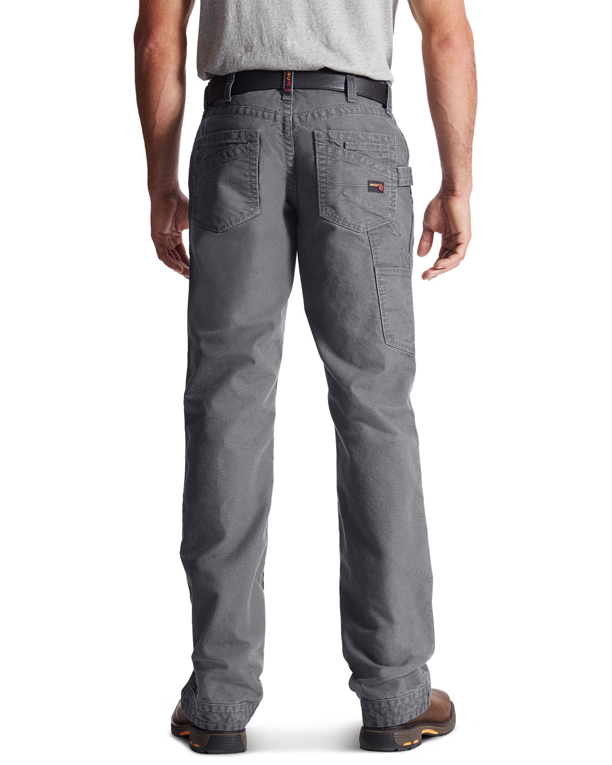New Ariat FR Men's Fire-Resistant M4 Flint Low-Rise Carpenter Jeans 10017262