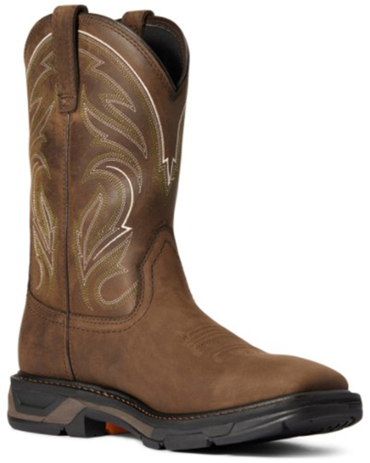 Ariat Men's WorkHog® Cottonwood Western Work Boots - Broad Square Toe