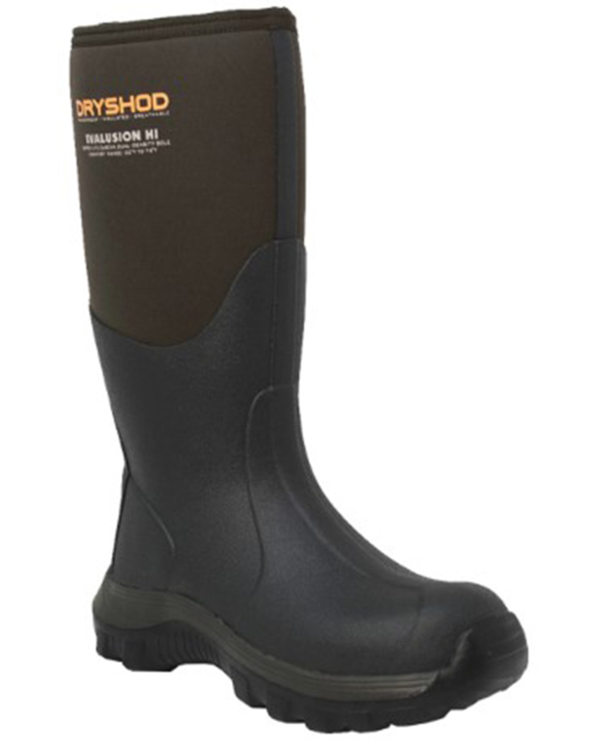 Dryshod Men's Evalusion Hi Outdoor Waterproof Work Boots - Round Toe