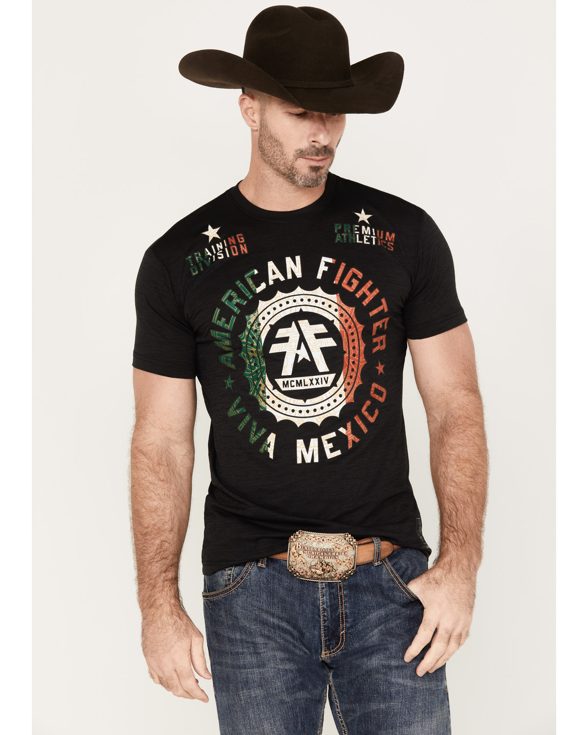 Howitzer Men's Viva Mexico Graphic Short Sleeve T-Shirt